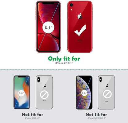 Mitywah Waterproof Case for iPhone XR, Heavy Duty Shockproof Case with Built-in Screen Protector, Full Body Underwater Protective Metal Case 6.1 inch, Camouflage