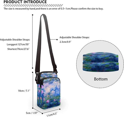 DISNIMO Small Crossbody Bags for Women Trendy Cross Body Cell Phone Shoulder Bags Purses with Adjustable Strap