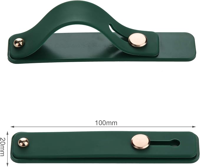 Weewooday 6 Pieces Phone Grip Holder Cell Phone Grip Strap Telescopic Finger Strap Stand Universal Finger Kickstand for Most Smartphones(Vintage Colors)