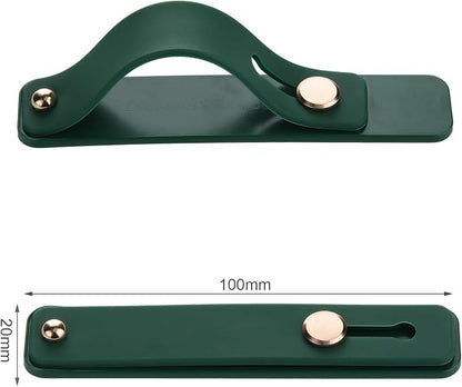 Weewooday 6 Pieces Phone Grip Holder Cell Phone Grip Strap Telescopic Finger Strap Stand Universal Finger Kickstand for Most Smartphones(Vintage Colors)