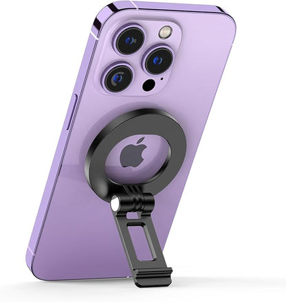 moofit Magnetic Phone Holder, Magnet Fitness Phone Mount Accessory for Gym, Fitness Bikes, Workout Equipment, Stroller and Cart Handlebars, Compatible with MagSafe (iPhone 16/15/14/13/12 Series)
