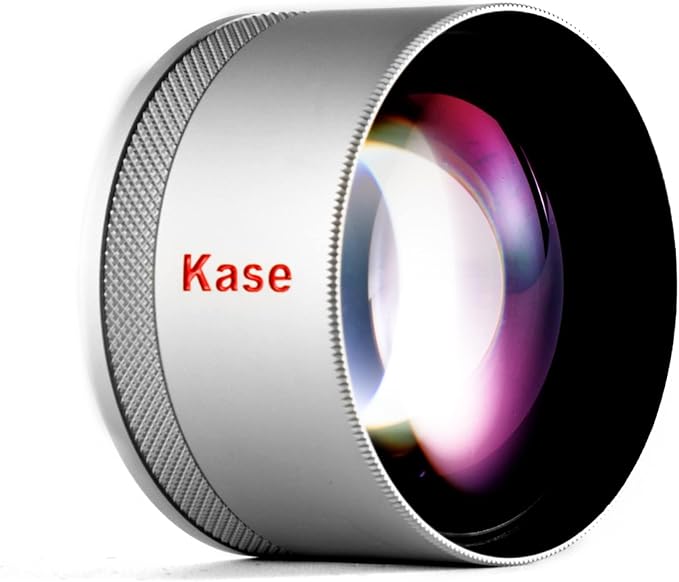 Kase Master Macro Phone Camera Lens Pro with 52mm Filter Adapter Ring for iPhone 17 16 15 14 13 12 Pro Max Samsung Android, Shoot Distance 40-85mm