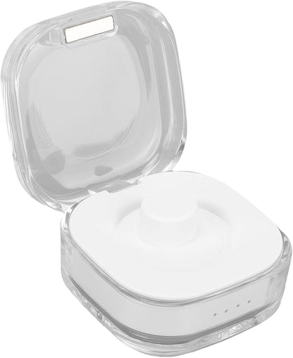 aqxreight Smart Type C Fast Charging Portable Magnetic Smart Charger Box Charging Case Fit for R02 R03 R06 R11M (White)
