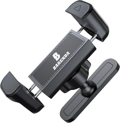 Magnetic Phone Holder for Gym with N52 Magnet and Secure Clip, Strong Magnetic Phone Mount for All Phones, Attaches to Metal Surfaces, Portable Gym Accessories for Men & Women, Secure Grip