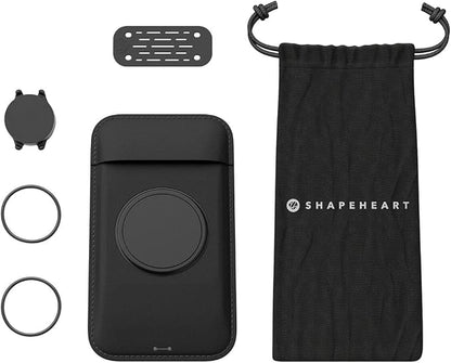 Shapeheart - Magnetic Bike Phone Holder | Anti Vibration | Waterproof Phone Holder for Bike | 360° Orientation