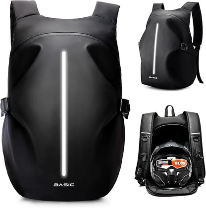 Motorcycle Backpack, Motorcycle Backpacks for Men and women, Waterproof Motorcycle Backpack, Helmet Bag Bookbag for riding, Outing
