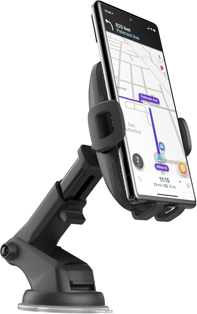 Encased V2 Car Mount Phone Holder for Google Pixel 9 Pro XL / 8 Pro / 7/7 Pro, (7a/8a) Fully Adjustable Case Compatible Dock (2024)
