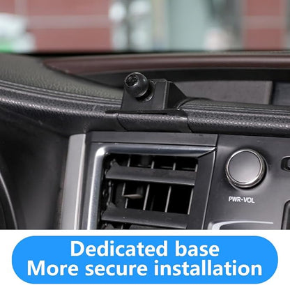Car Phone Holder for Toyota Highlander 2014 2015 2016 2017 2018 2019 and Toyota Highlander Hybrid 2014-2019 Auto Accessories Best Cell Phones Mount Cellphone Mobile Cradle Charging GPS Stand