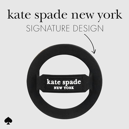 kate spade new york Magnetic Phone Loop Grip - Removable and Collapsible - Black