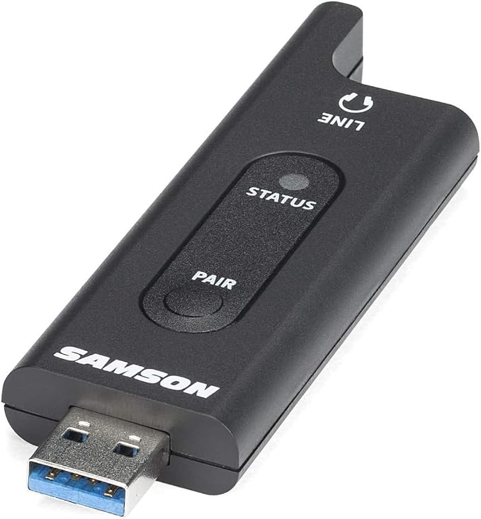 SAMSON Stage XPD2 Handheld USB Digital Wireless Q6 Microphone Mic+Clip