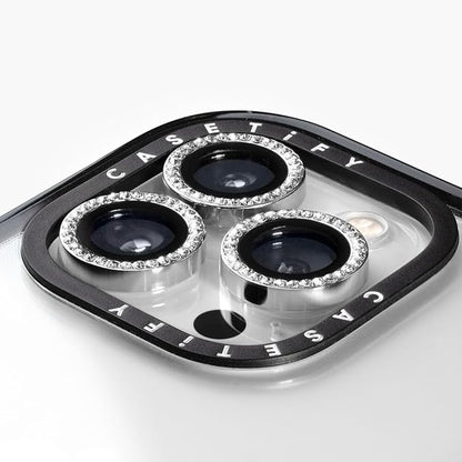 CASETiFY Camera Lens Gem [Easy Application] for iPhone 15 Pro / 15 Pro Max - Silver