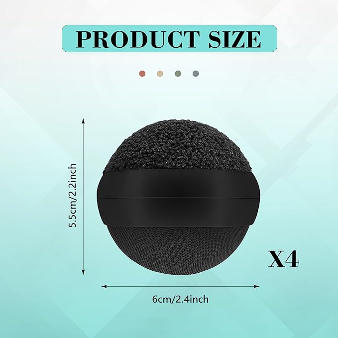 Suclain 4 Pack Touch Screen Cleaner Balls Phone Cleaning Ball Microfiber Touch Car Screen Glass Cleaner for Easter Computer Laptop Phone Monitor