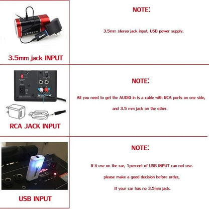 USB Bluetooth Receiver Adapter,Wireless Audio Adapter, Car Kit Music Receiver Bluetooth Adapter Home/Car Stereo Sound System,Portable Speskers,(Aux in) with 3.5mm Cable (Yet-M1).