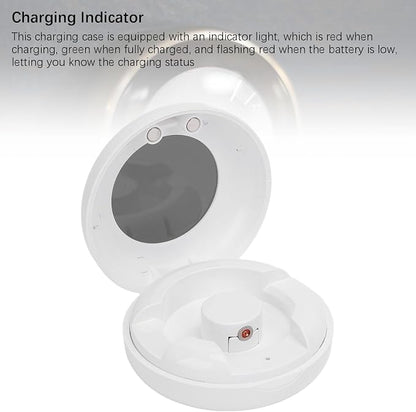 Smart Box for Fitness 200mAh Battery Magnetic Charging Case for R02 R06 R11M R8, Portable Charging Compartment for Home and Travel Use
