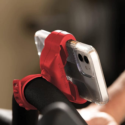 Silicone Bike Phone Holder Designed for Peloton and Exercise Bike- Cell Phone Mount for Stationary Exercise Bike Accessories