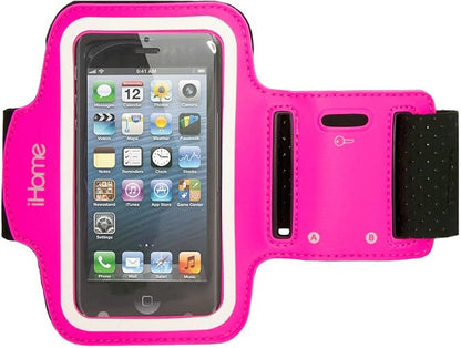 iHome IH-5P141P Sport Armband for iPhone 4/4S/5 and iPod touch 4G/5G, Pink