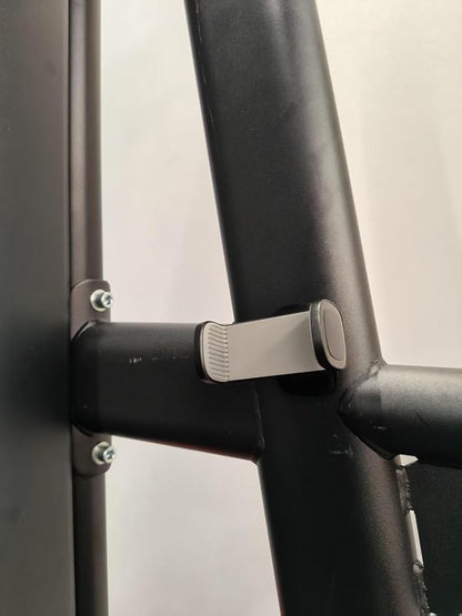 Magnetic Phone Mount for Gym/Forklift/Tractors/Heavy Equipment (Gray)