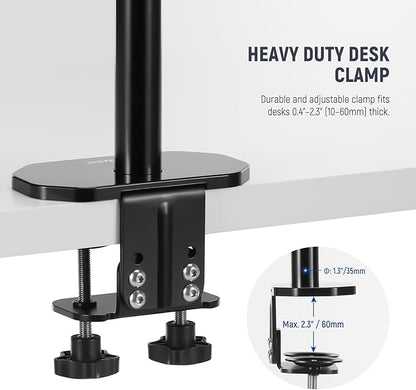 NEEWER Overhead Camera Stand Desk Mount Rig with 4 Boom Arms for Photography Video Light Ring Light Phone Mount Webcam Mic Compact DSLR for Live Streaming Broadcast Online Teaching Meeting, DS007