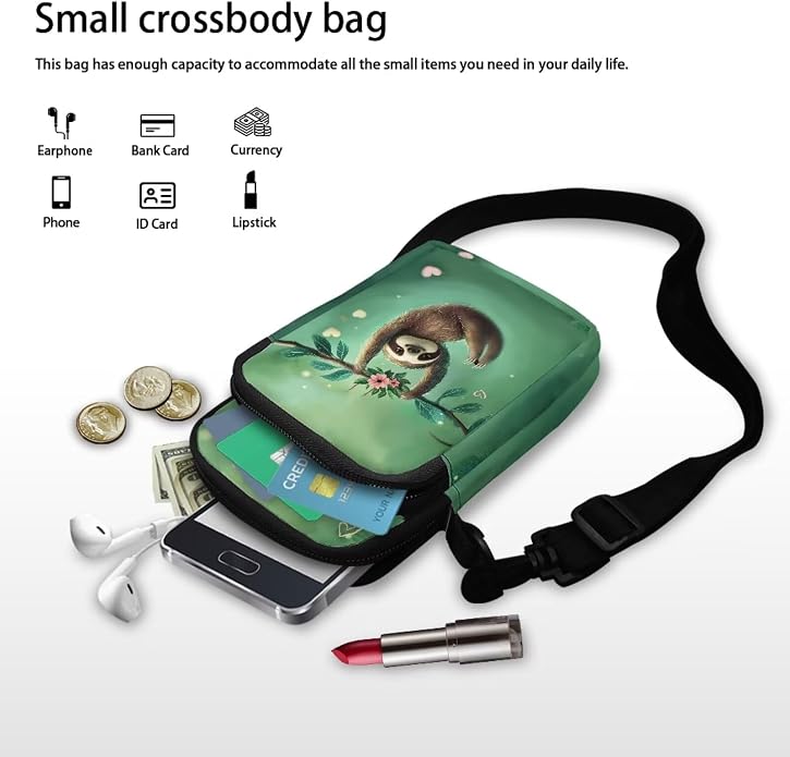 DISNIMO Small Crossbody Bags for Women Trendy Cross Body Cell Phone Shoulder Bags Purses with Adjustable Strap