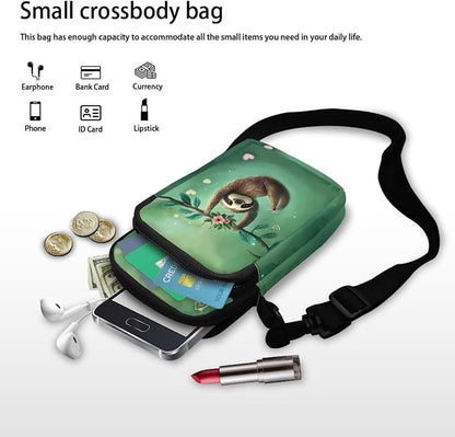DISNIMO Small Crossbody Bags for Women Trendy Cross Body Cell Phone Shoulder Bags Purses with Adjustable Strap