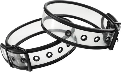Armband Harness for Man Adjustable Clear PVC Armband Harness Belt 2pcs