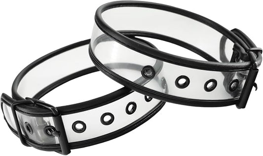 Armband Harness for Man Adjustable Clear PVC Armband Harness Belt 2pcs