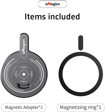 Magnetic Mount Adapter Accessories Compatible with Insta360 Flow Smartphone Gimbal Stabilizer (for Insta360 Flow)