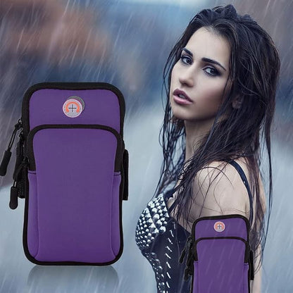 Running Armband Cell Phone Holder for iPhone 11 12 13 14 15 16e 16 17 Pro Max Xs X Xr 8 Plus SE Mini,Galaxy S26 S25 S24 S23 S22 Note 20,Key,Strap Pouch,Workout Exercise Sports Arm Band Sleeve