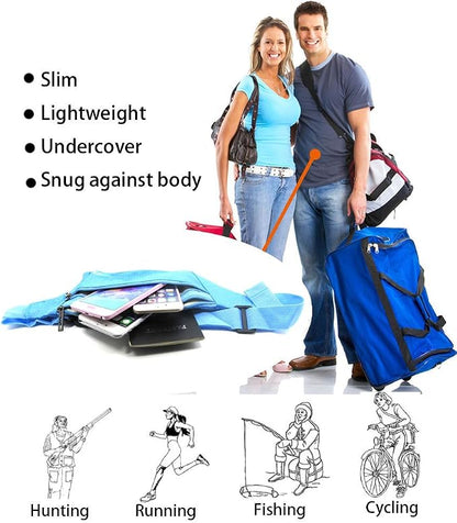 Naoki Outdoor Sports Running & Jogging & Travel Waterproof Utralthin Waist Pack/Bag Runner Belt
