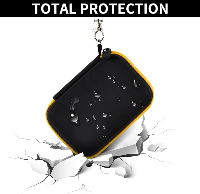 PAIYULE Case Compatible with DeWALT Powerbank 10000MAH/for Magnetic Power Bank 5,000mAh, Battery Charger Storage Holder Organizer, Power Bank Carrying Bag with Mesh Bag Fits for USB Cable (Box Only)