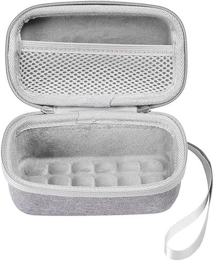 Portable Charger Carrying Case for Anker Prime 200W Portable Charger EVA Hard Travel Case for 20000 mAh Power Bank Shockproof Portble Battery Charger Storage Bag, Grey, Modern