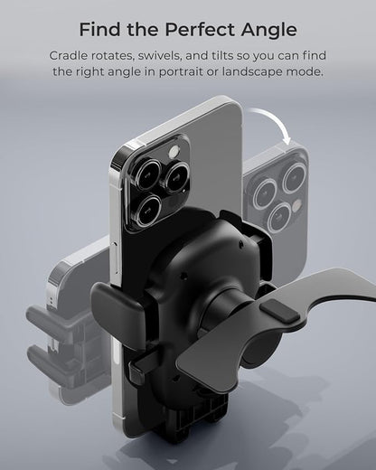 iOttie Easy One Touch Advanced CD Slot Car Phone Mount - Universal Cell Phone Holder for iPhone, Google, Samsung, LG, Moto and All Other Smartphones