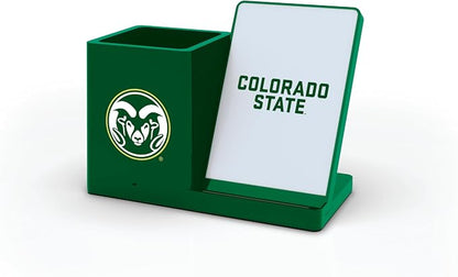 SOAR NCAA Unisex Wireless Charging Stand with Desktop Organizer