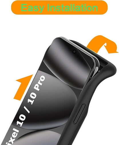 Battery Case for Pixel 10/10 Pro,10000mAh Portable Protective Smart Wireless Charging Case Support Carplay Compatible with Pixel 10/10 Pro(6.3 inches)Rechargeable Extended Battery Charger Cover(Black)