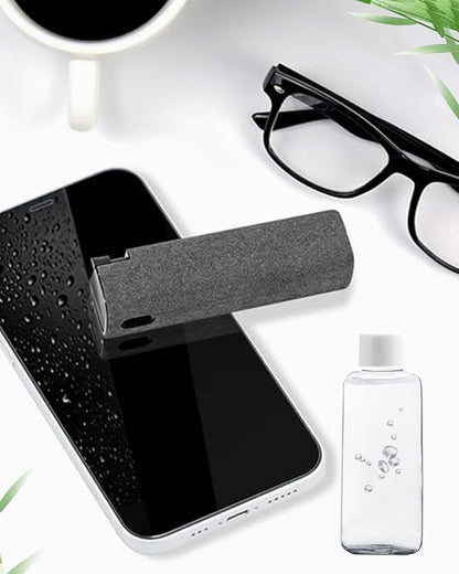 Screen Cleaner Spray and Wipe 2 in 1 Touchscreen Mist Cleaner Touch Screen Cleaner for Car,iPad,Phone,Laptop, MacBook, and More,Car Essentials (2 Units)