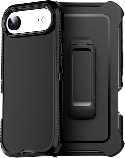 AICase for iPhone AIR Case+Belt-Clip Holster 6.5",Heavy Duty Drop Protection Full Body Rugged Shockproof/Drop Proof/DustProof Military Grade Tough Durable Cover for iPhone Air 2025_31