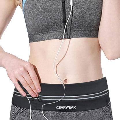 Running Belt | Runner Fanny Pack for Women and Men | Adjustble Waist Band Pack for Storage Phone