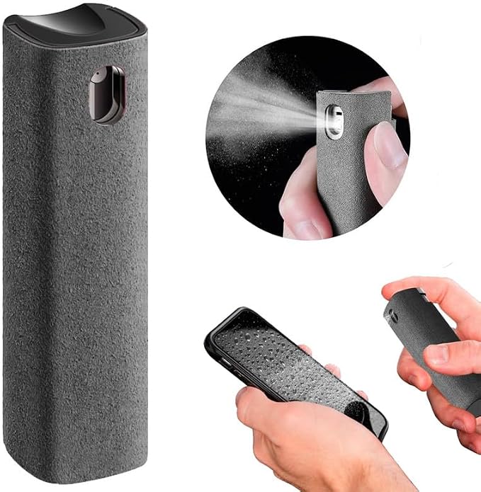 2 Pack Screen Cleaner Spray and Wipe Phone Touchscreen Mist Cleaning Kit for Laptop, Computer, iPad, Laptop, Car Screen, Tablet, Monitor, TV