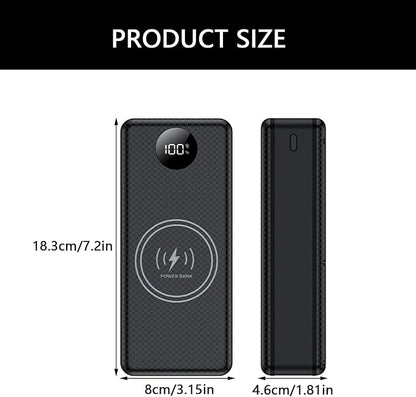 USB Charging Box 18650 Battery Power Case Digital Display for 16x18650 Battery Charging Outer Case USB PD22.5W