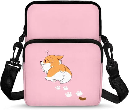 Men's Crossbody Bag, Small Cell Phone Wallet, Women's Shoulder Handbag, Travel Gym Bag