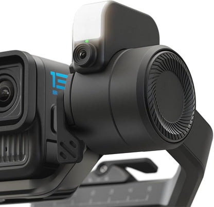 GoPro Fluid Pro AI 3-Axis Gimbal Stabilizer for GoPro Cameras and Smartphones, Subject Tracking, Lighting, Wireless Camera Control, Portable, Vlogging, 360° Rotation, Device Charging