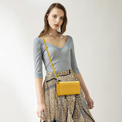 Peacocktion Crossbody Bags for Women RFID Wristlet Wallets Travel Vegan Leather Small Clutch Purses with Phone Pocket Zipper