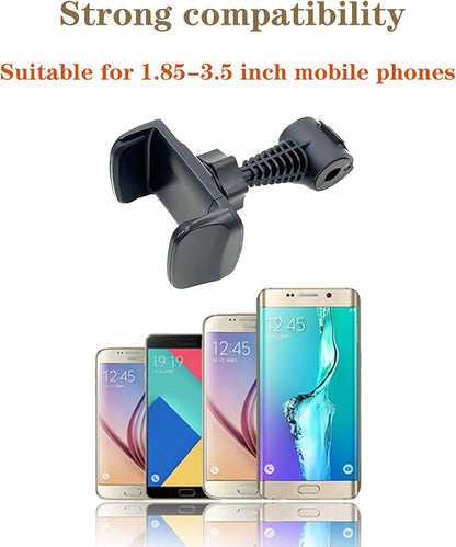 Car Back Seat Phone Holder Mount，Backseat Headrest Holder，Ring Light Tripod Stand Compatible for iPhone for Samsung for Other Smartphones