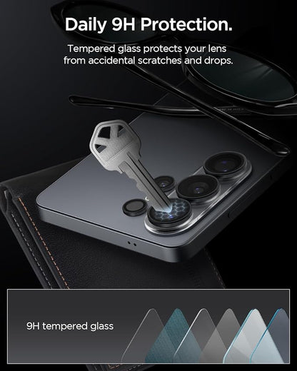 Spigen Camera Lens Screen Protector [GlasTR EZ Fit Optik Pro] Designed for Galaxy S26 Ultra [Case Friendly][2 Pack]