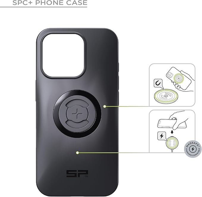 SP CONNECT Mountain Bike Bundle | SPC+ | Compatible with iPhone 17 Pro | Mountain Bike Phone Holder | Bike Phone Mount | Bicycle Accessories and Bike Phone Holder | Cell Phone Holder
