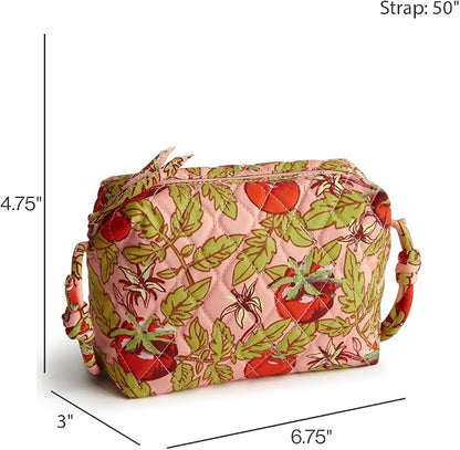 Vera Bradley Women's Premium Cotton Blake Crossbody Bag