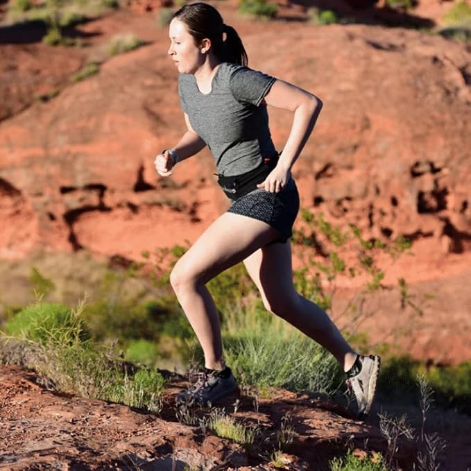 UltrAspire Fitted Race Running Waist Belt - Lightweight, Durable, Essential Pockets, 5 Sizes