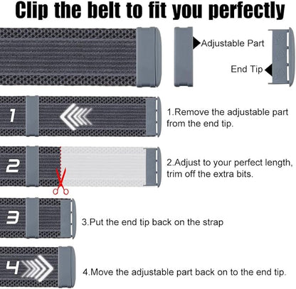 PYFK Running Belt Hydration Waist Pack with Water Bottle Holder for Men Women Waist Pouch Fanny Bag Reflective