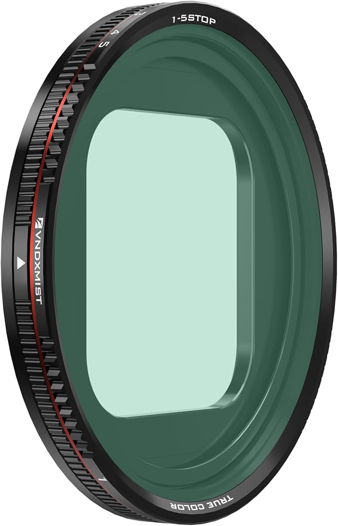 Freewell True Color VNDXMIST Variable ND (Mist Edition 1/4) 1-5 Stop Filter Compatible only with Freewell Sherpa iPhone Series Cases & Genius Rig Cage