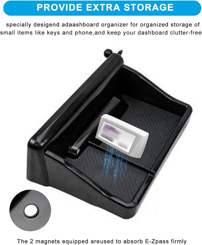 Car Phone Holder for Honda CRV/CR-V Accessories 2023 2024 2025 2026 Cell Phone Holder for Most Smartphones with Dash Organizer Auto Interior Accessories Hands-Free 360 Degree Rotation